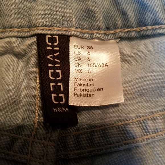 Light Wash Denim Mini Skirt - Picture 3 of 3